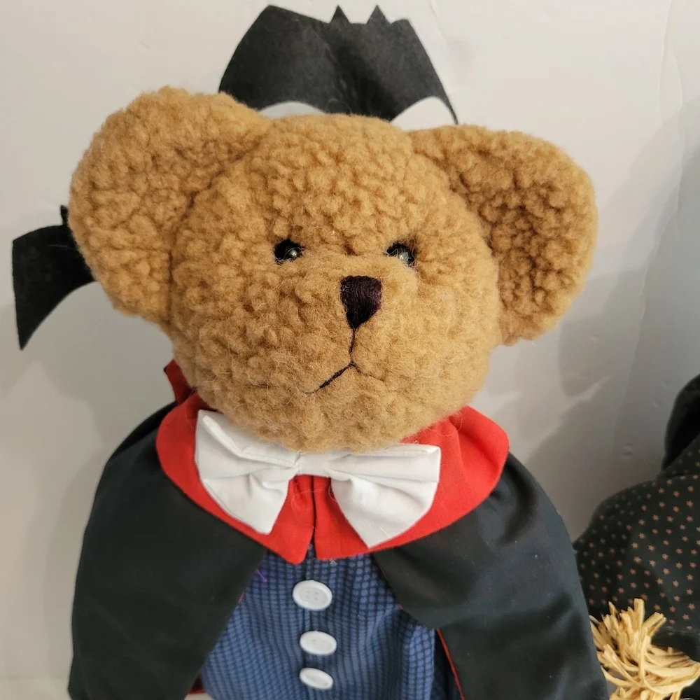 Vintage Terrys Village Witch and Vampire‎ Bears 20